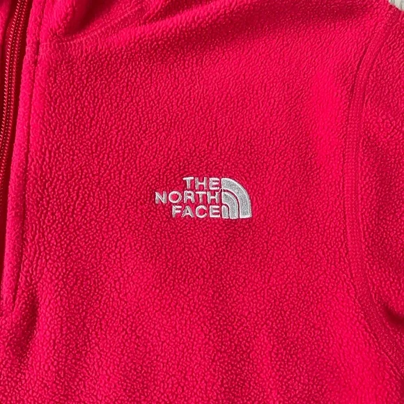 The North Face Fleece Quarter Zip Boys Large 14/16 - Picture 8 of 9